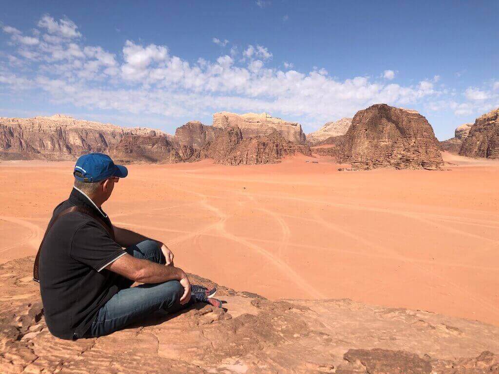 The path within -Wadi Rum of Jordan - Isa Alemdag